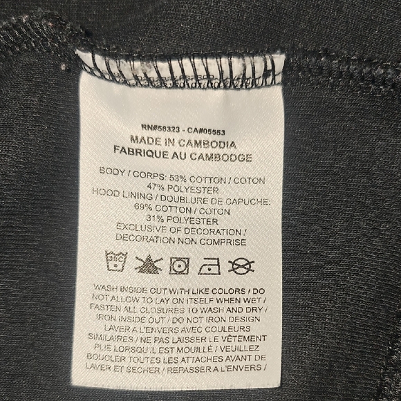 Nike Black Zip Hoodie Jacket - Picture 7 of 7